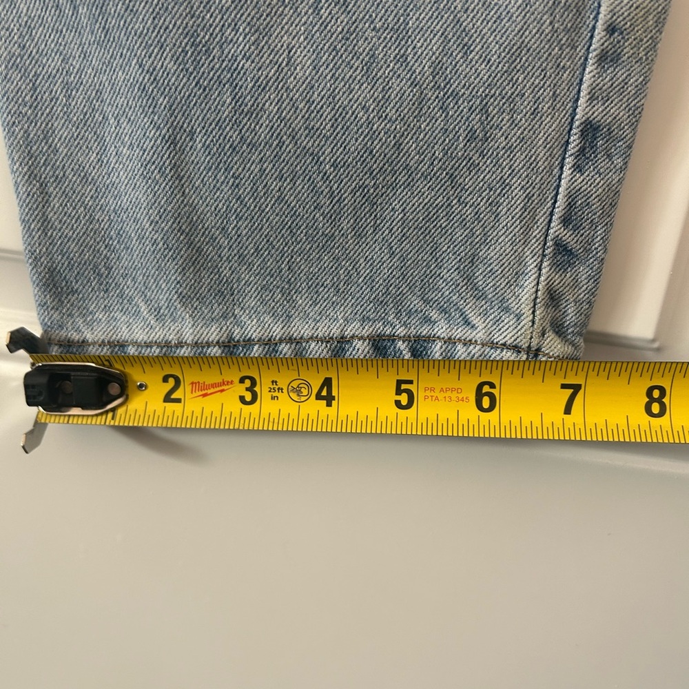 Vintage Levi’s 550 Jeans Relaxed Fit 1990’s Light Wash size 14 - Picture 9 of 11
